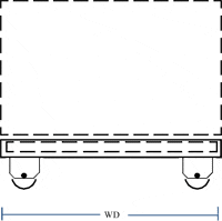 Technical drawing of a Steelman Cart